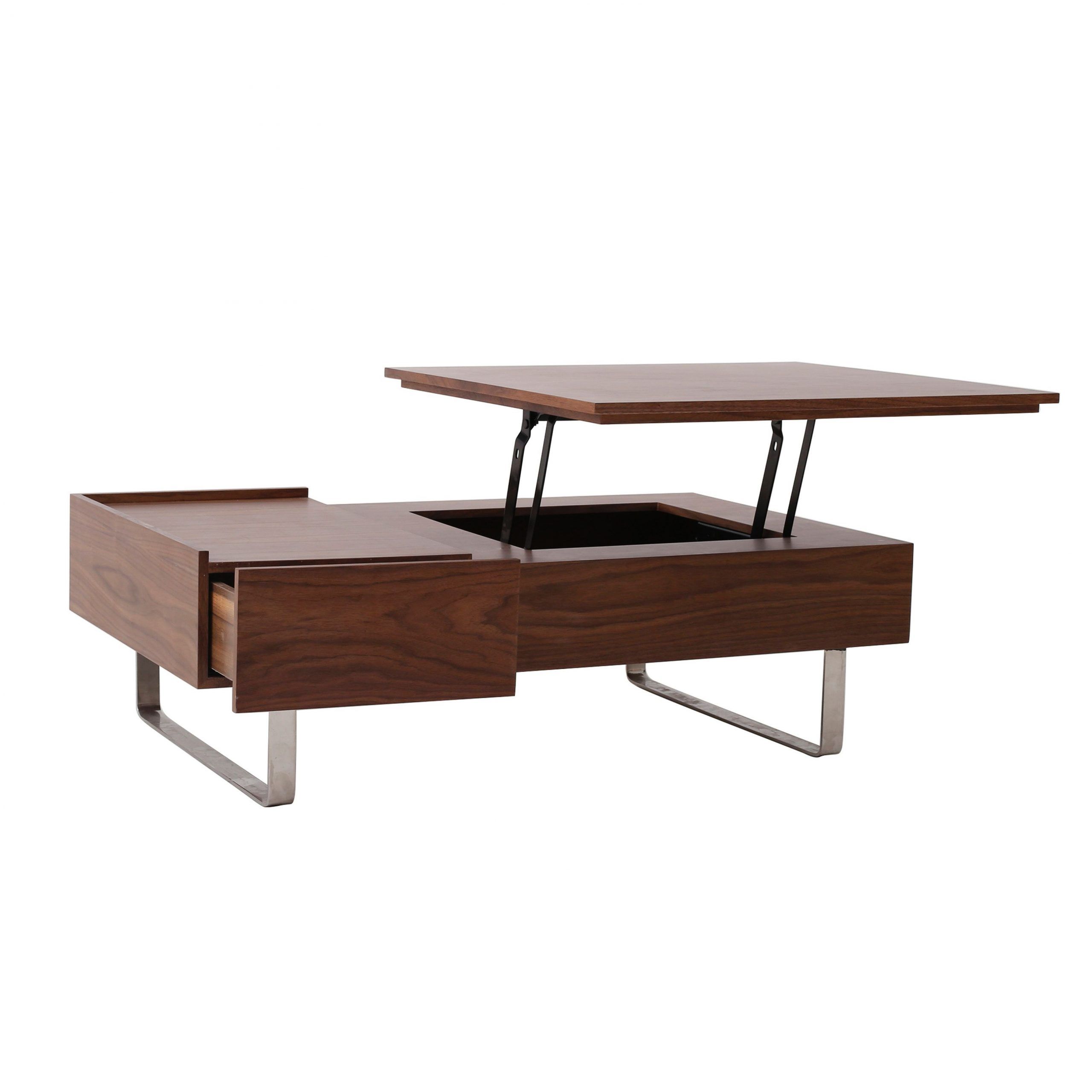 Denzel Kd Rectangular Coffee Table W/ Open Mechanism With Regard To Trendy Open Storage Coffee Tables (Gallery 8 of 20)