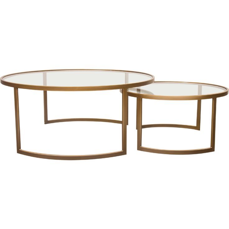 Featured Photo of 2024 Best of 2-piece Modern Nesting Coffee Tables
