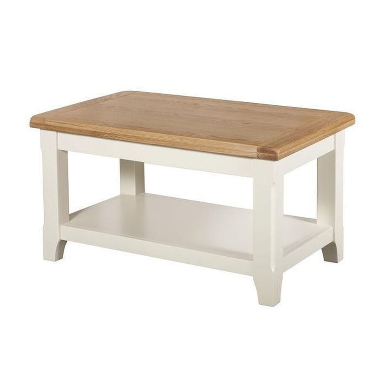 Fashionable 1 Shelf Coffee Tables In Harmony White Small 1 Shelf Coffee Table – Buy Online At (Gallery 19 of 20)