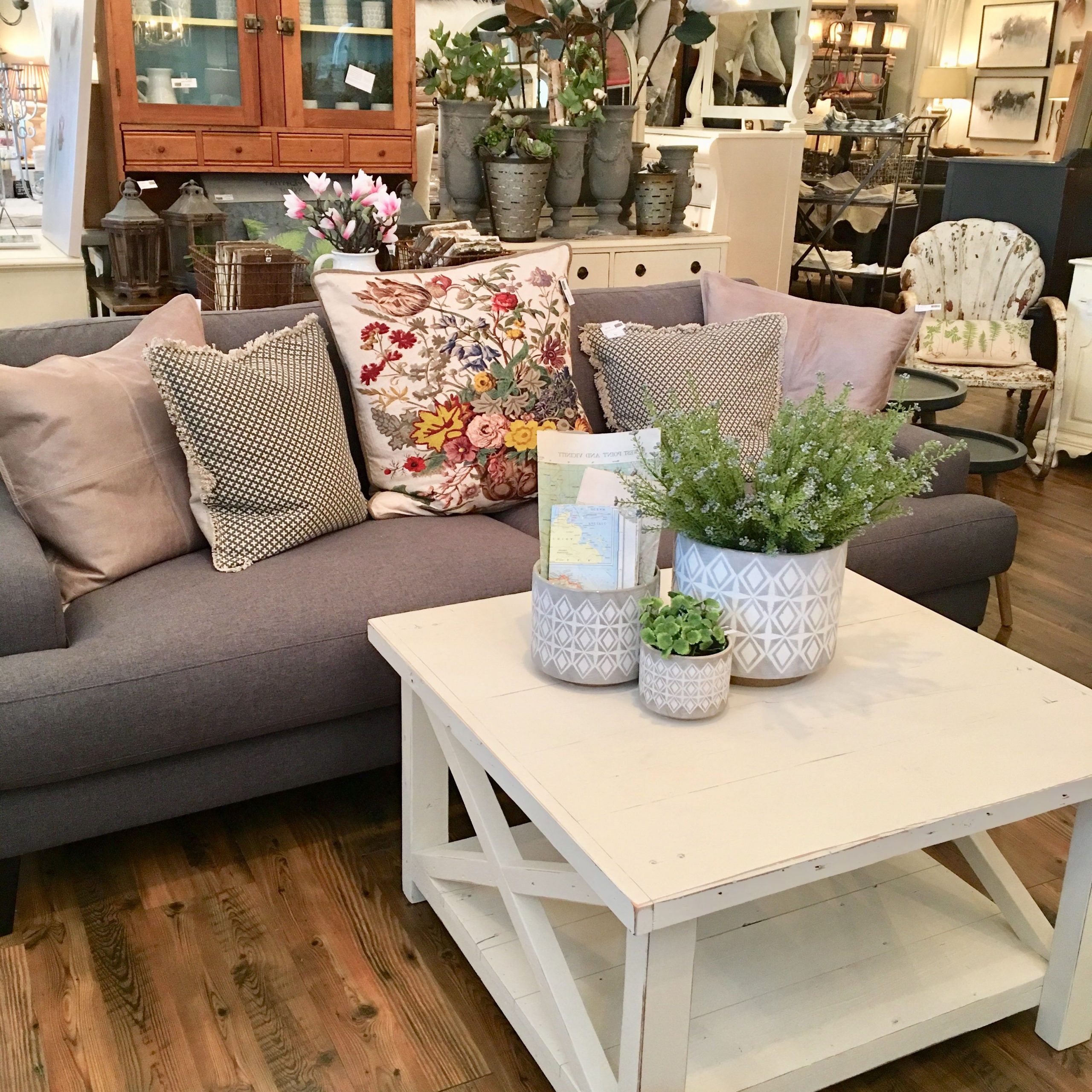 Fashionable Modern Farmhouse Coffee Tables Pertaining To New Sofa And Farmhouse Coffee Table The White Rabbit St (Gallery 16 of 20)