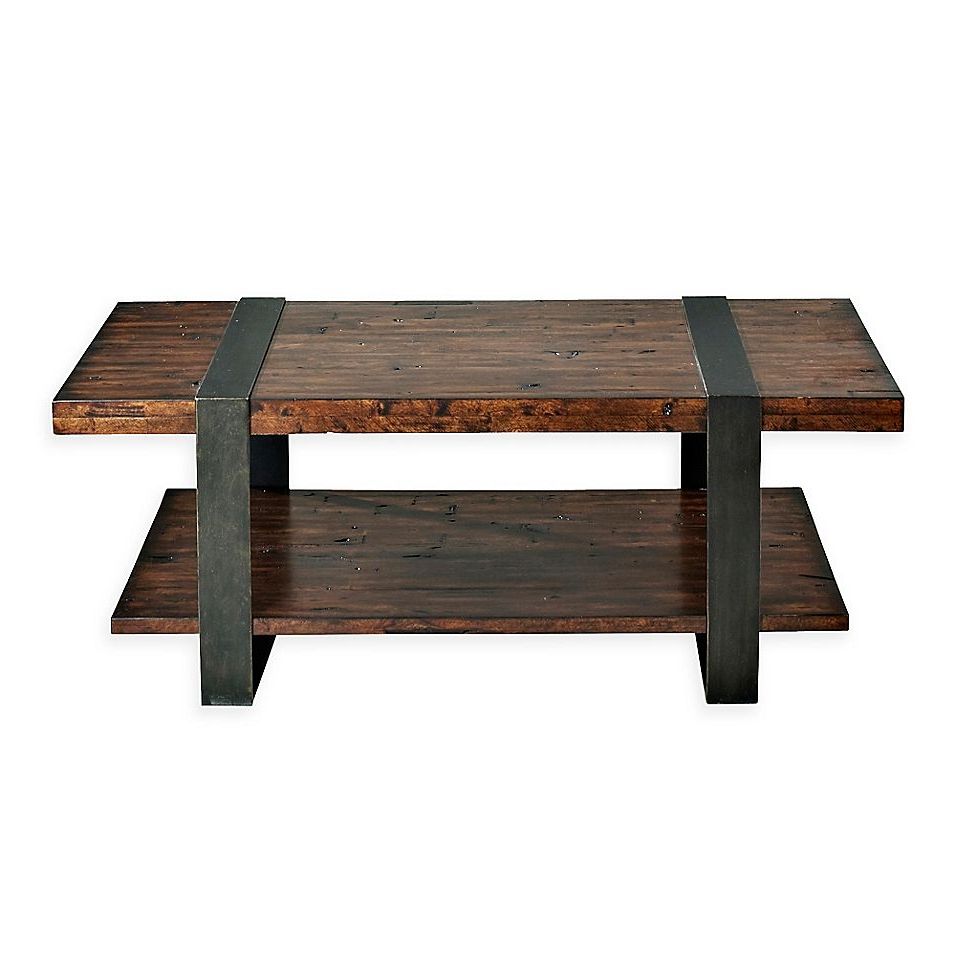 Favorite Brown Wood Cocktail Tables In Klaussner Timber Forge Cocktail Table Brown (View 10 of 20)