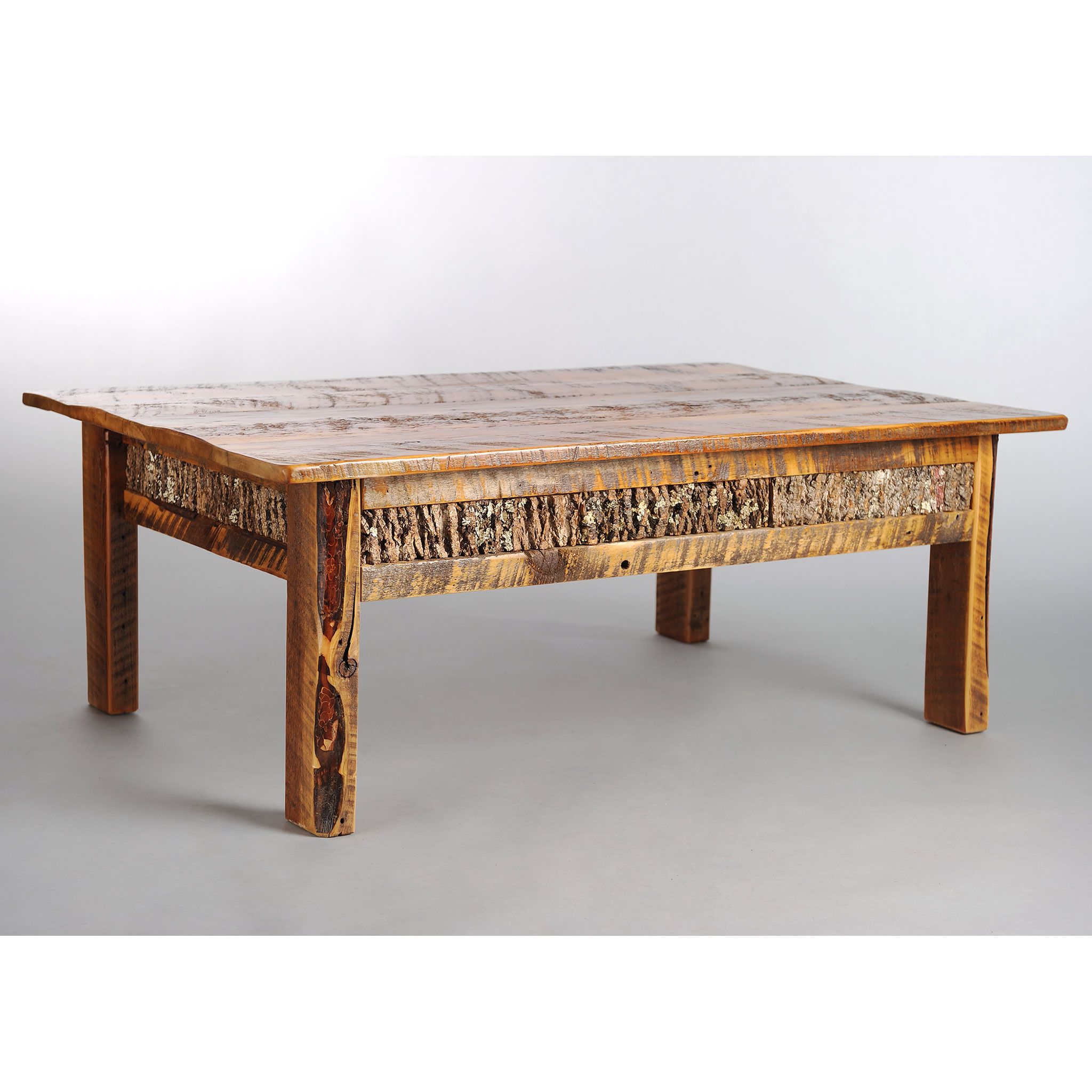 Four Corner Pertaining To Widely Used Barnwood Coffee Tables (Gallery 8 of 20)