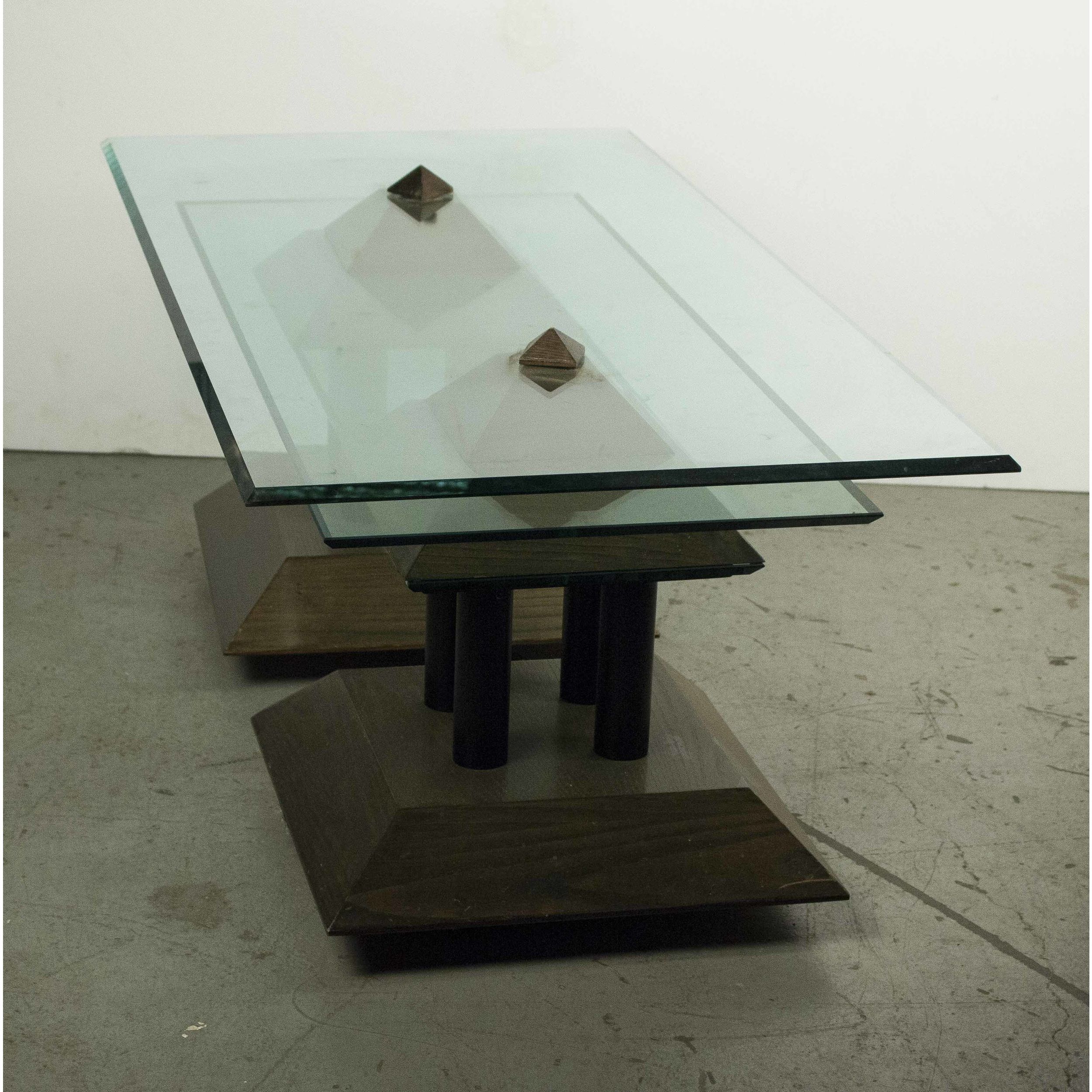 Geometric Glass Coffee Table (Gallery 20 of 20)