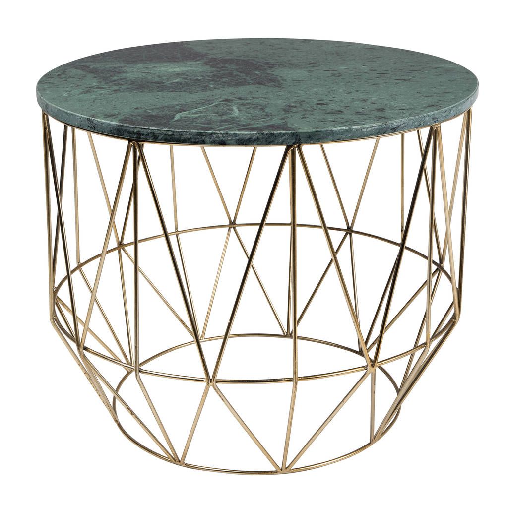 Green Marble Coffee Table With Geometric Base In Trendy White Geometric Coffee Tables (Gallery 8 of 20)