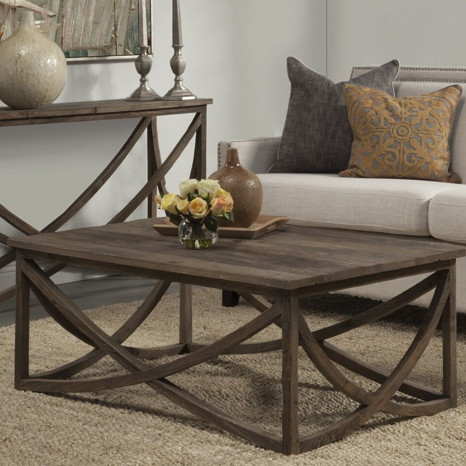 Laurel Foundry Modern Farmhouse Corning Coffee Table Regarding Widely Used Modern Farmhouse Coffee Tables (View 13 of 20)