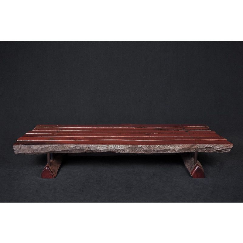 Limited Edition Of 10 Reclaimed Conduru Wood, Oxidized Inside Well Liked Oxidized Coffee Tables (Gallery 20 of 20)