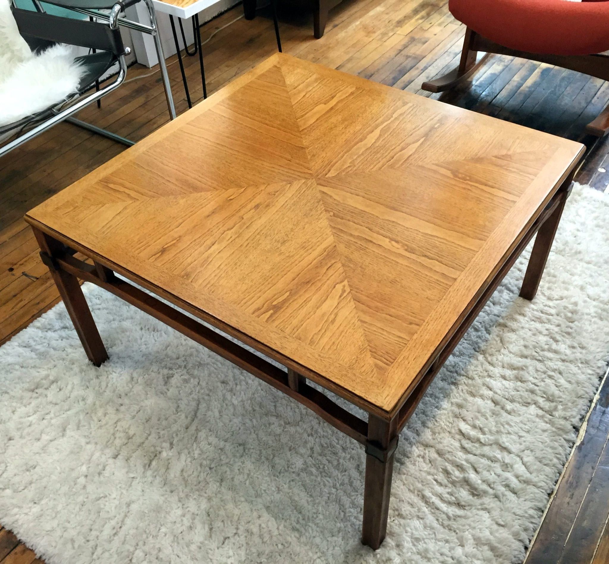 Mid Century Modern Square Coffee Table (View 10 of 20)
