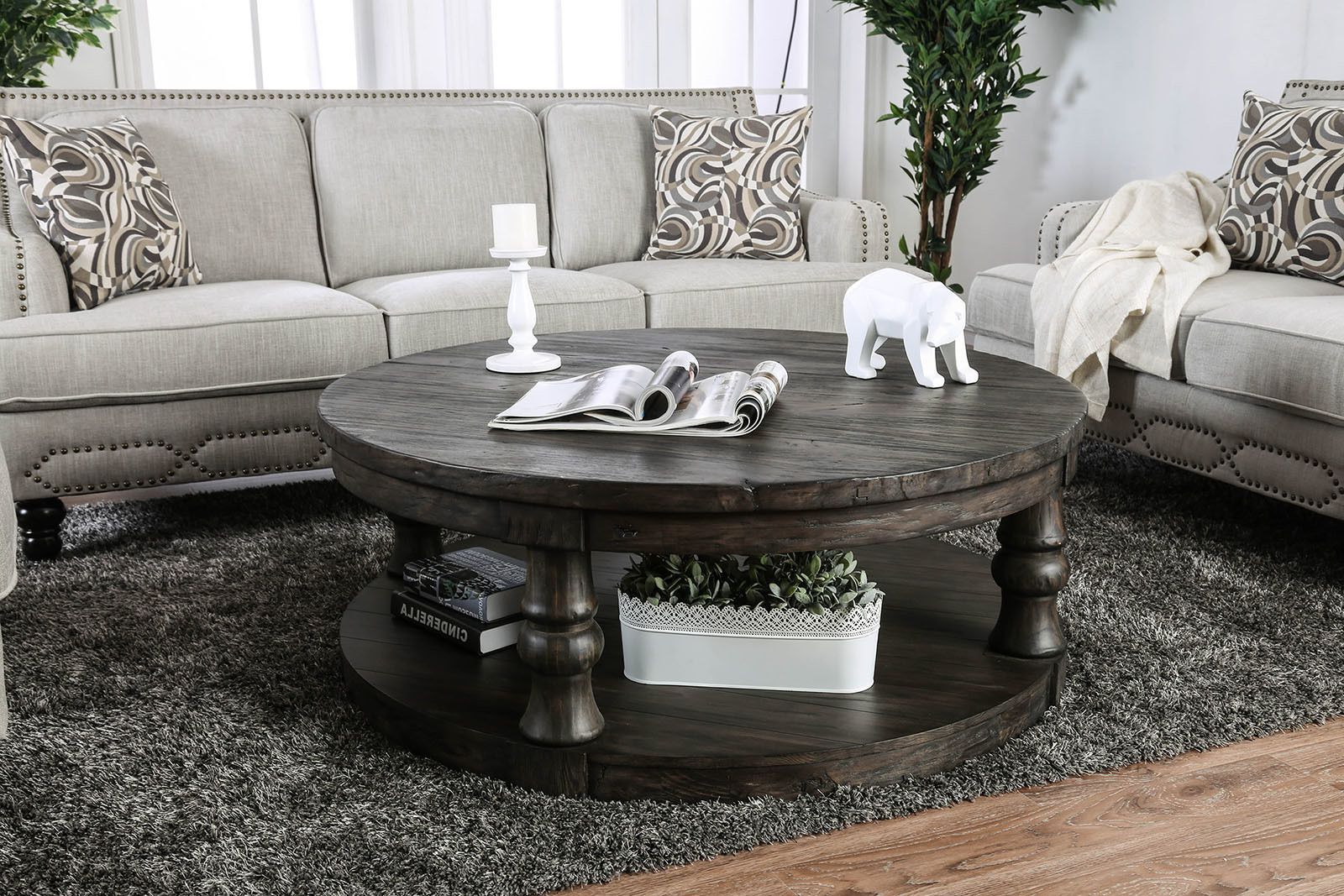 Mika Gray Coffee Table In  (View 6 of 15)