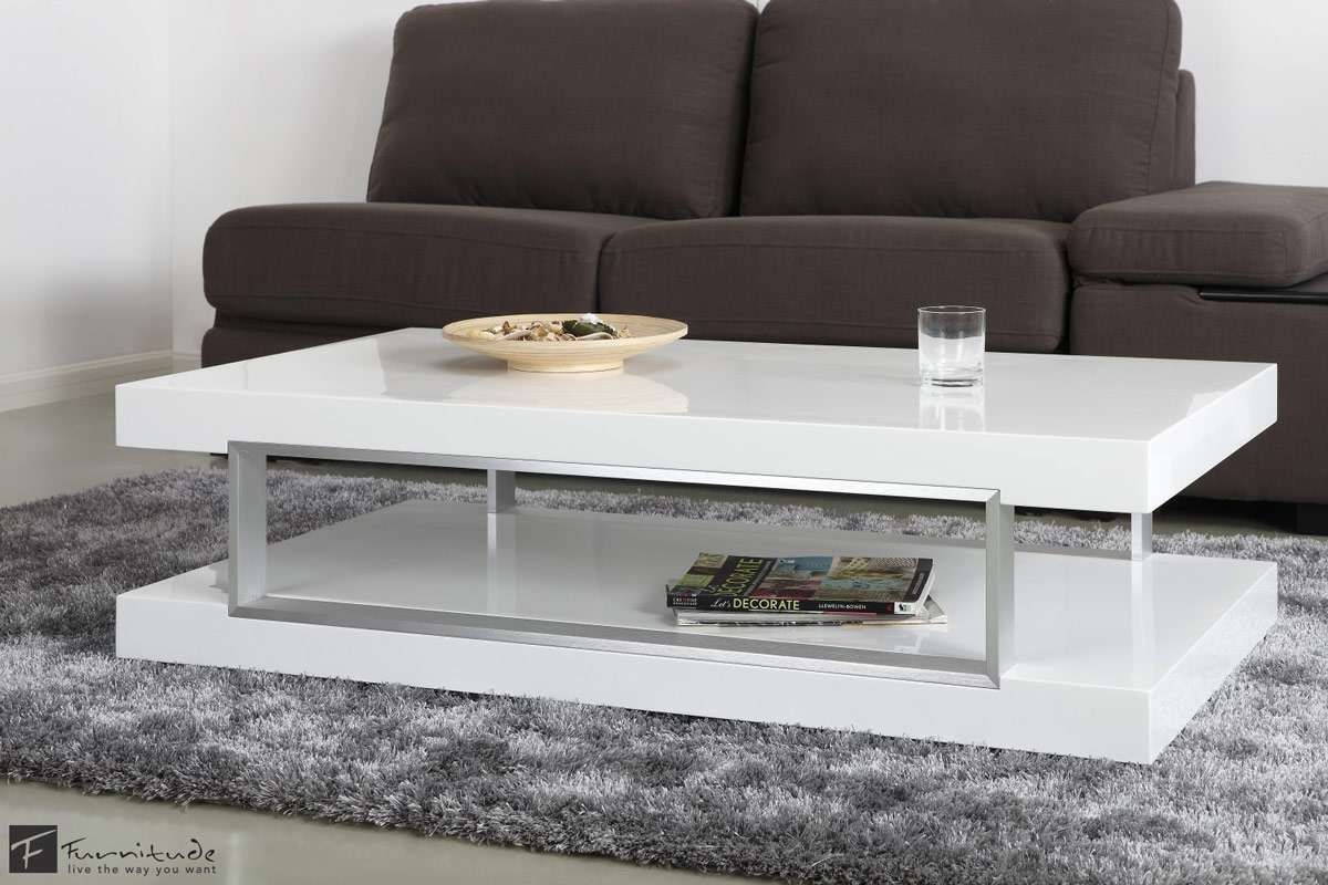 Featured Photo of 20 Best Square High-gloss Coffee Tables