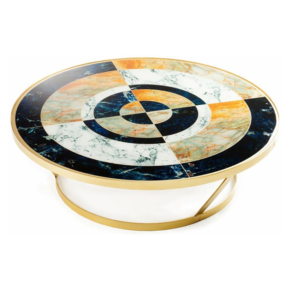 Most Current Cobalt Coffee Tables For Bristol Round Coffee Table – Cobalt – Rouse Home (View 13 of 20)