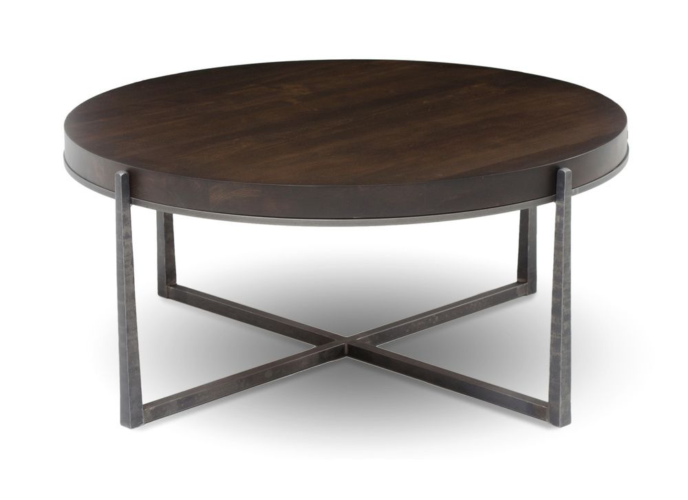Most Recently Released Barnside Round Cocktail Tables With Regard To Cooper Round Cocktail Tablecharleston Forge (View 17 of 20)