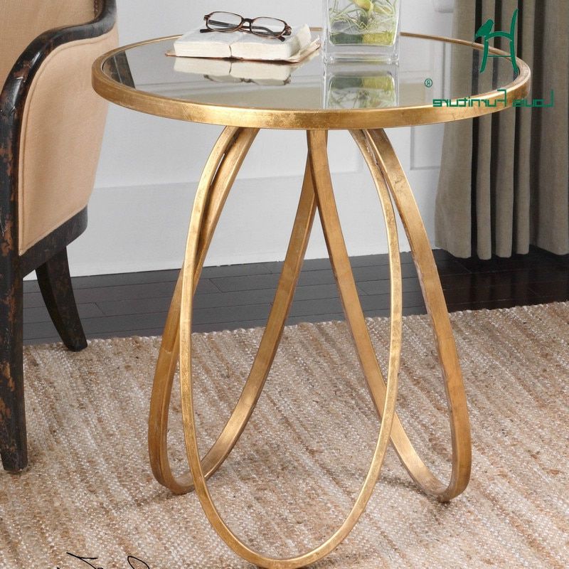 Most Recently Released Glass And Gold Coffee Tables With Louis Fashion Coffee Tables North European Side Table (Gallery 19 of 20)