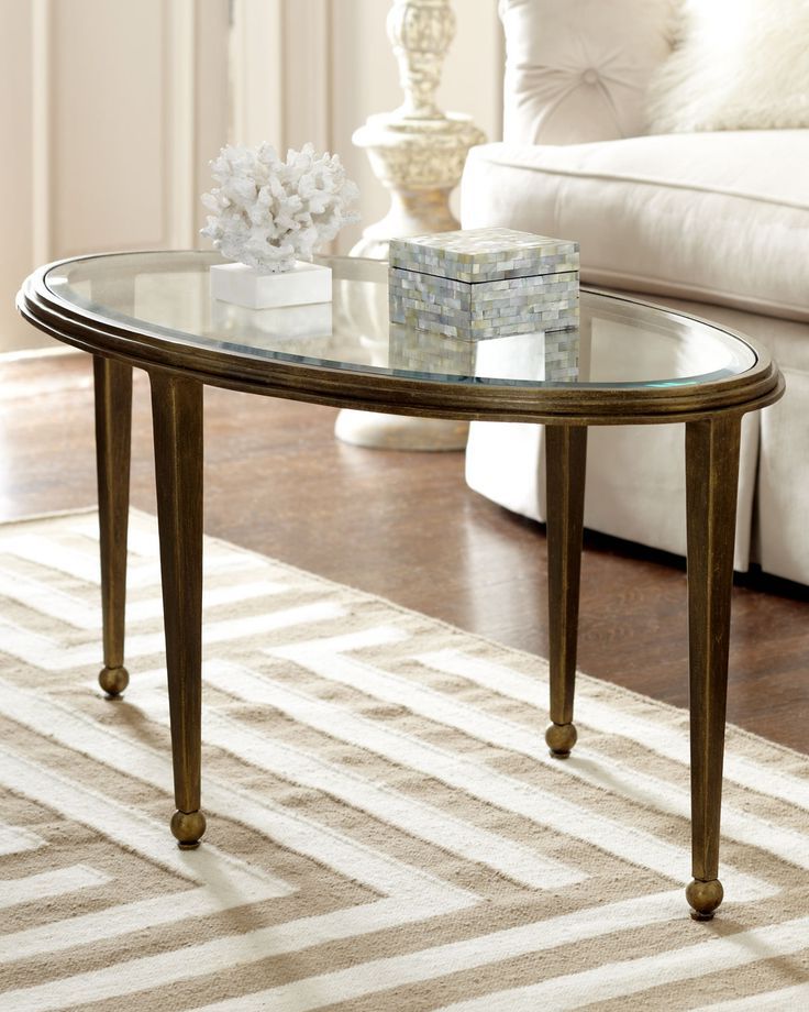 Most Up To Date Glass And Gold Oval Coffee Tables With Pin On For The Home (Gallery 12 of 20)