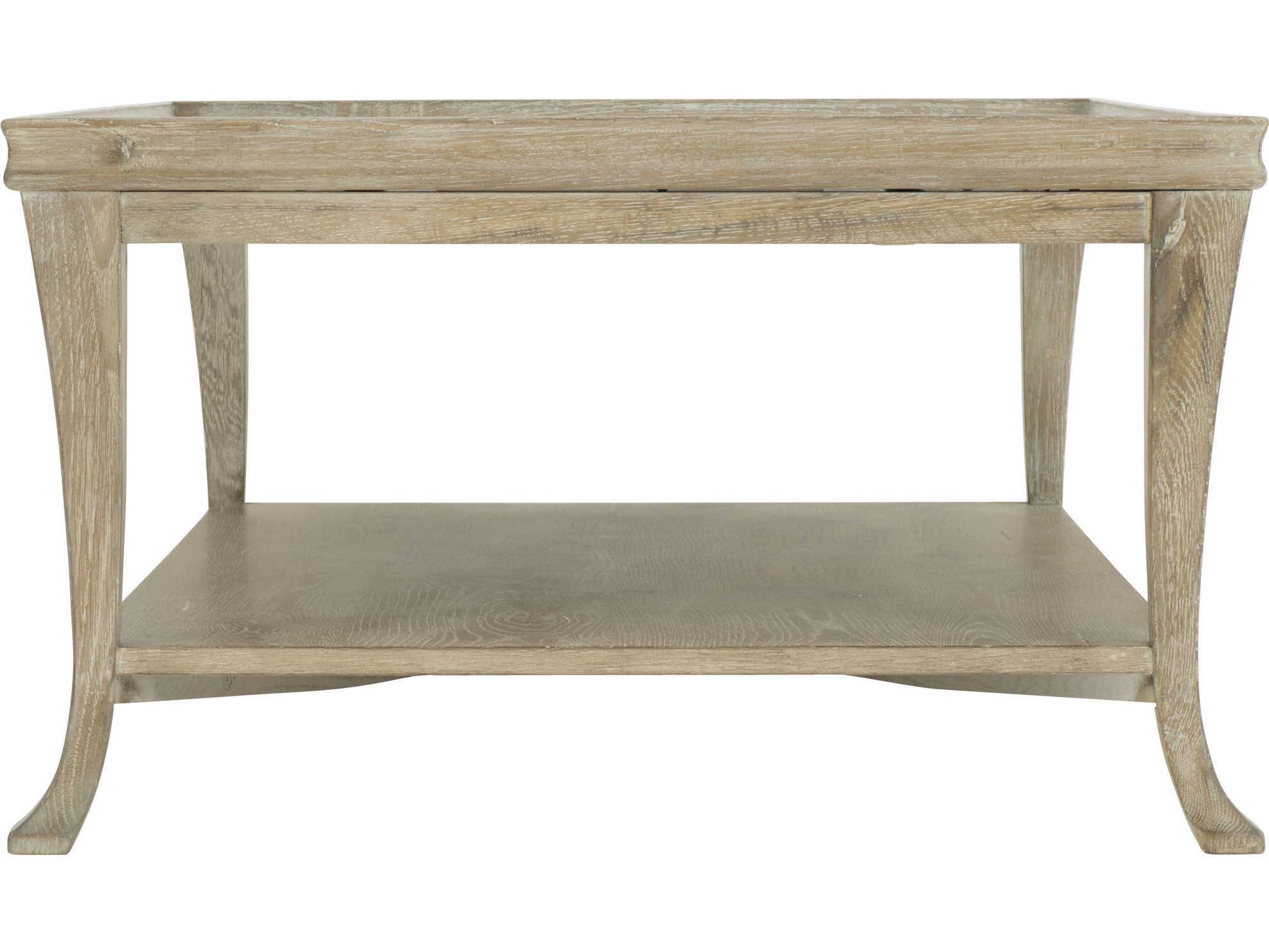 Most Up To Date Rustic Bronze Patina Coffee Tables Inside Bernhardt Rustic Patina Sand 56'' Wide Rectangular Coffee (View 18 of 20)