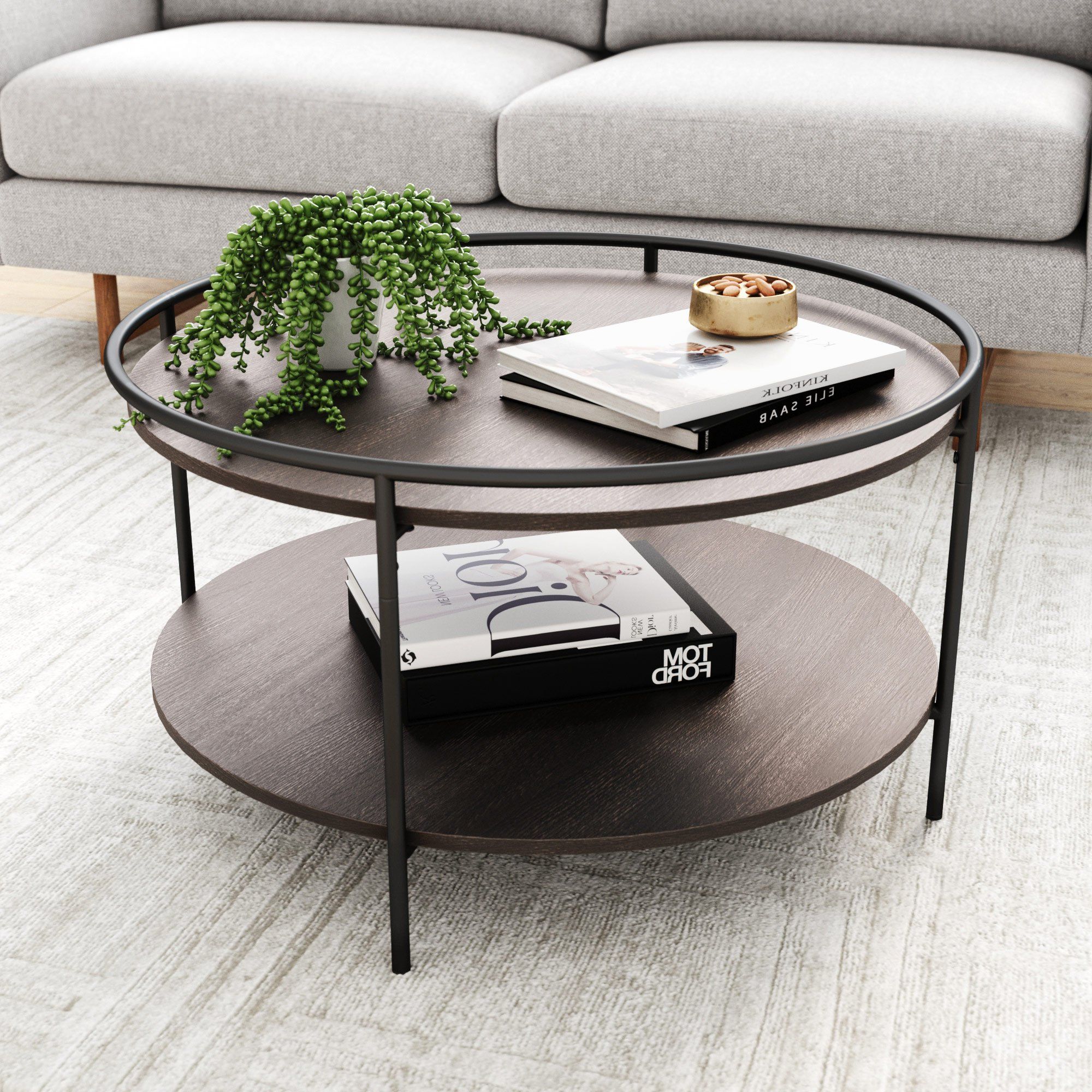 Featured Photo of The 20 Best Collection of Black and Oak Brown Coffee Tables