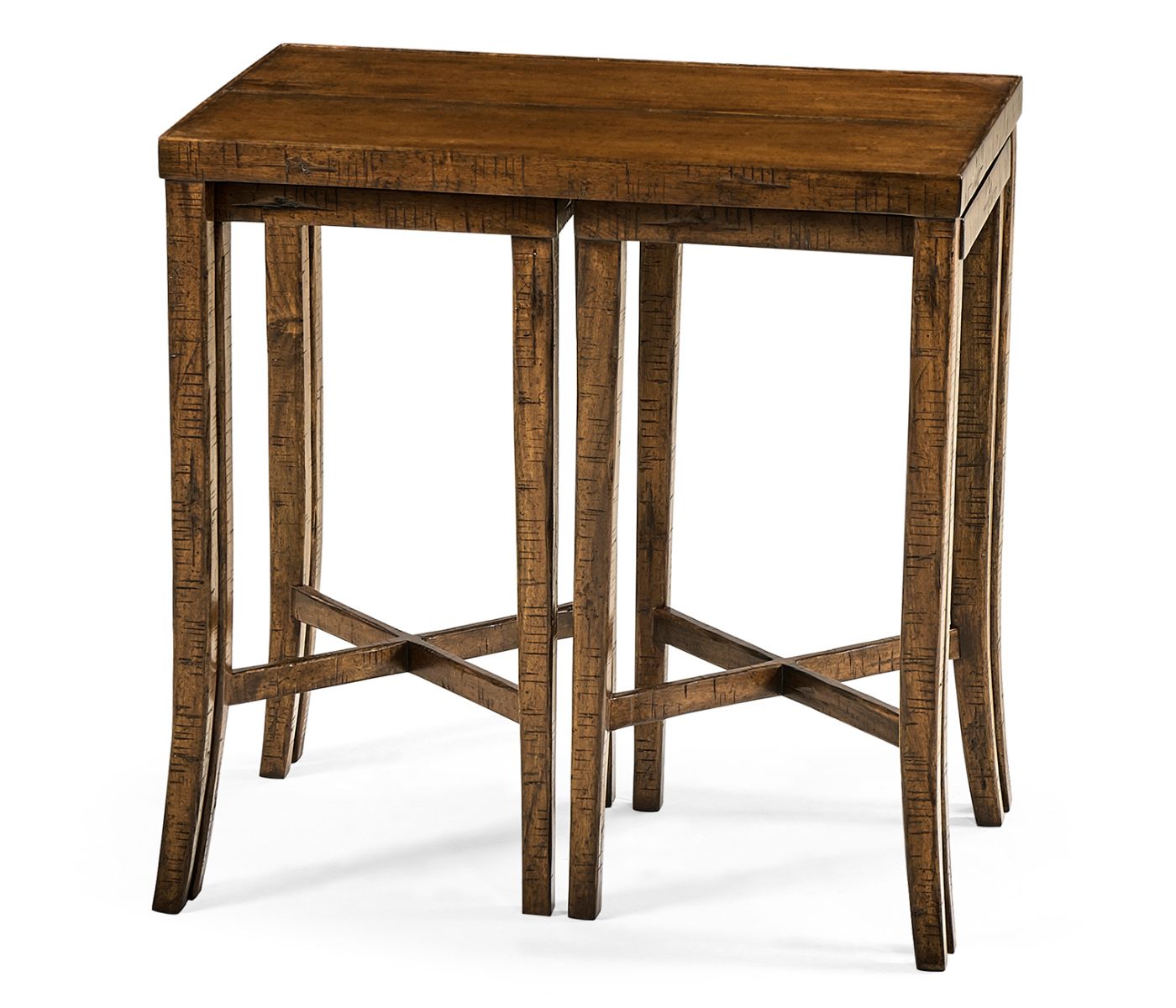 Nesting Cocktail Tables In Country Walnut Regarding Favorite Nesting Cocktail Tables (View 15 of 20)
