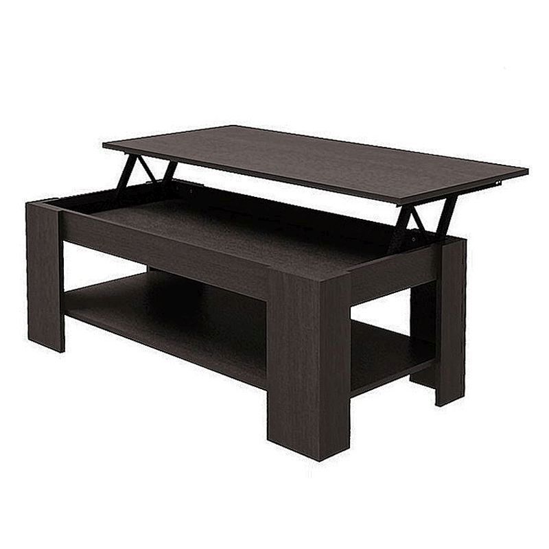Newest 1 Shelf Coffee Tables Throughout Harper Lift Up Coffee Table Brown 1 Shelf – Buy Online At (View 10 of 20)