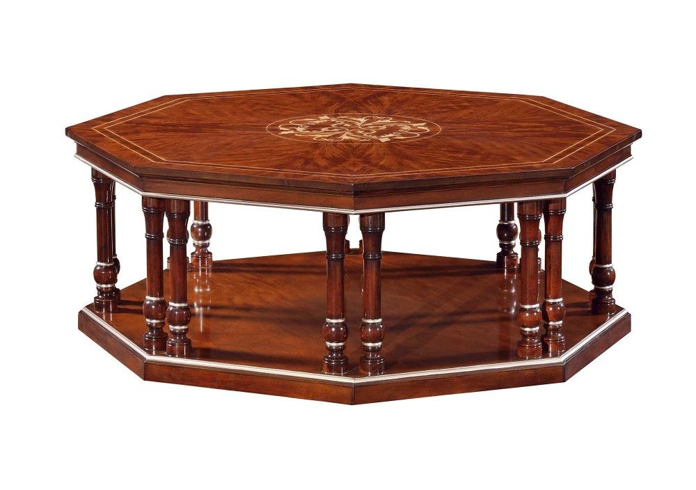 Octagon Wood Table,solid Wood Octagon Coffee Table Within Famous Octagon Coffee Tables (Gallery 11 of 20)