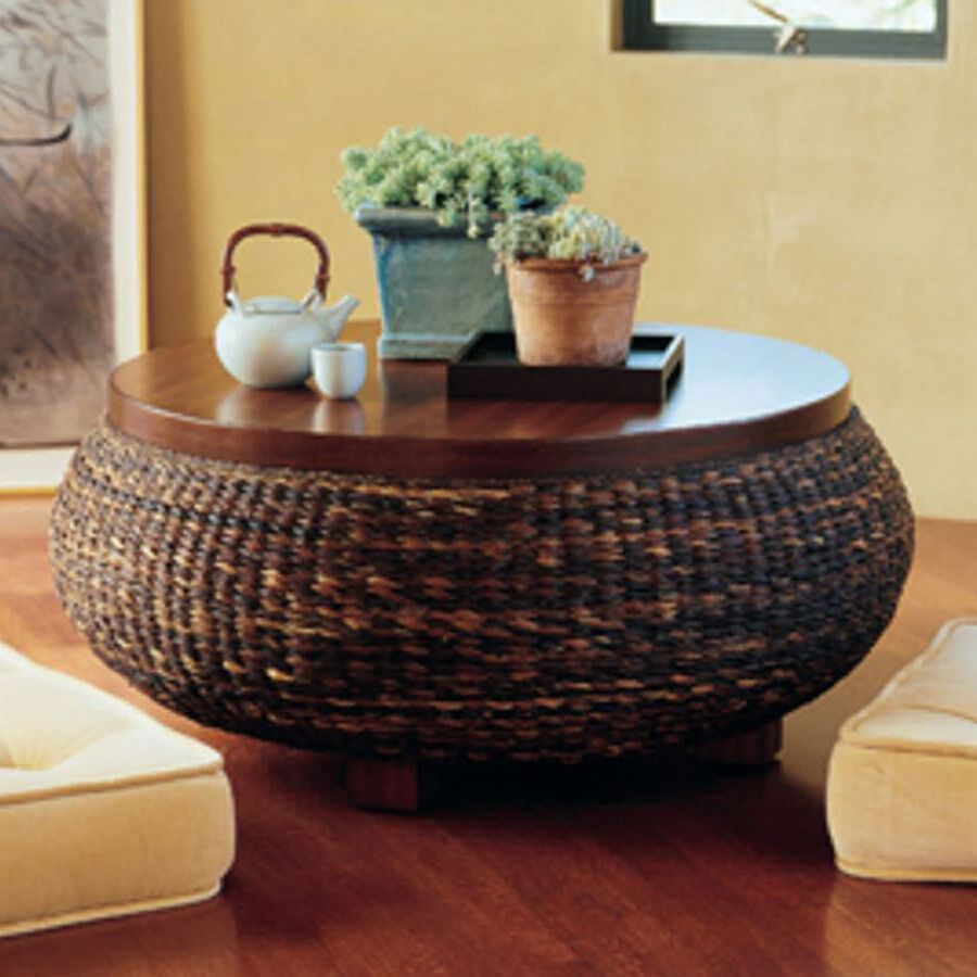 Palecek Havanawood Coffee Table 7716 Rattan Wicker Furniture With 2020 Wicker Coffee Tables (Gallery 5 of 20)