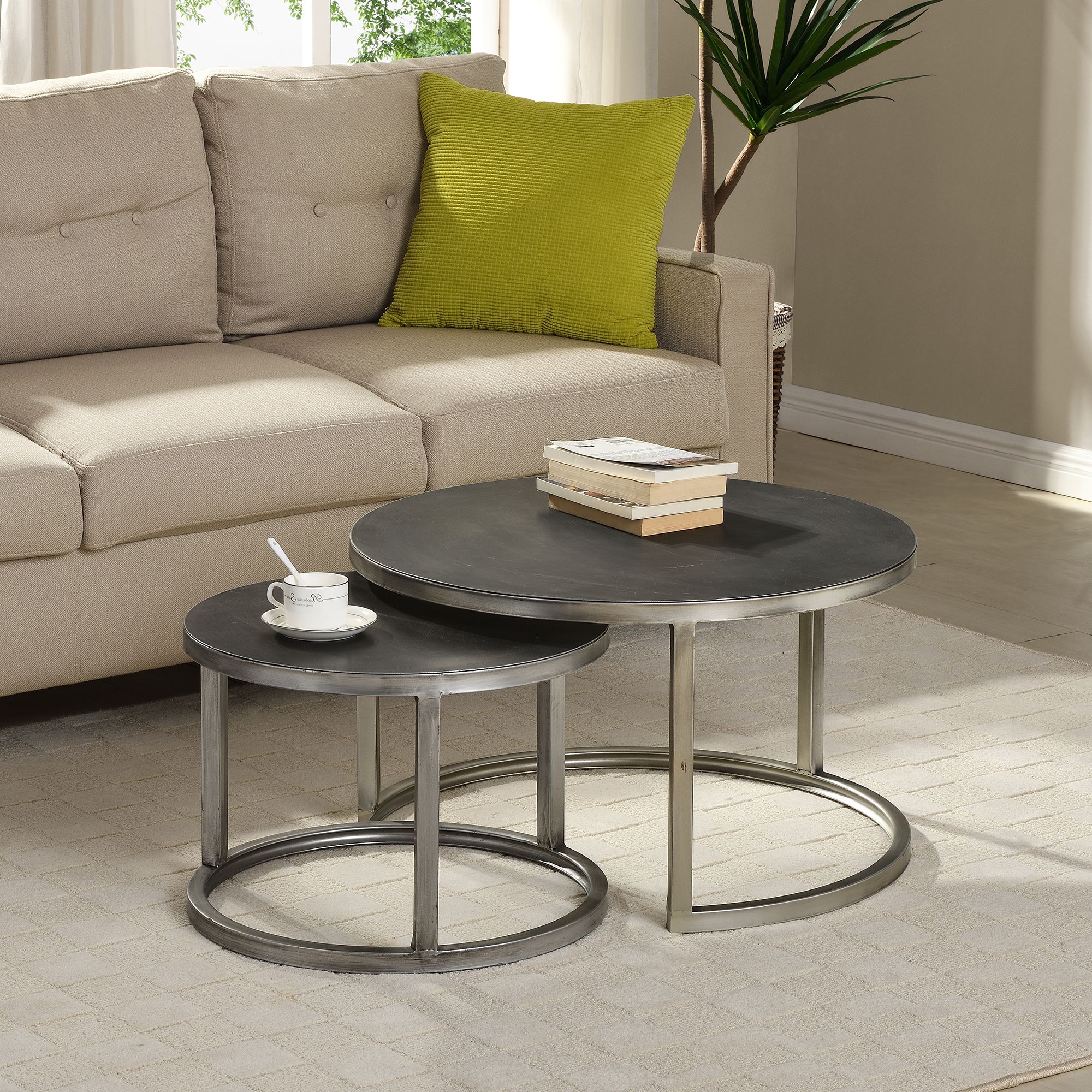 Popular Aged Black Coffee Tables With Firstime & Co (View 5 of 20)