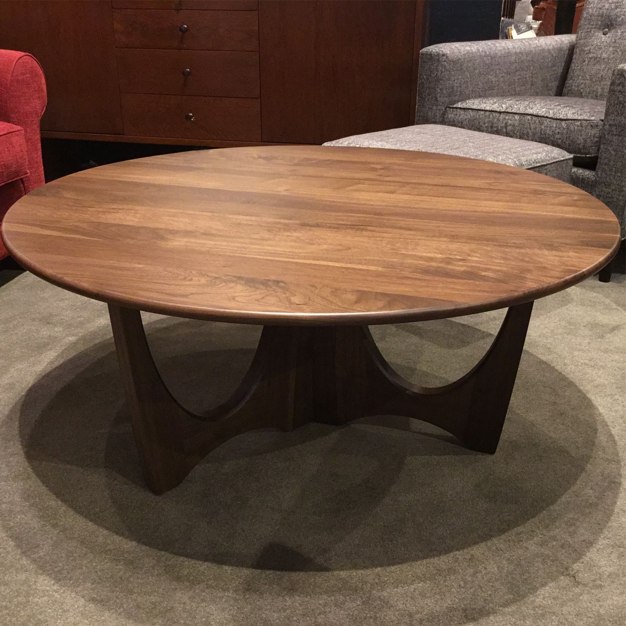 Preferred Dark Walnut Drink Tables Within Stickley Walnut Grove Cocktail Table – Noriega Furniture (View 2 of 20)