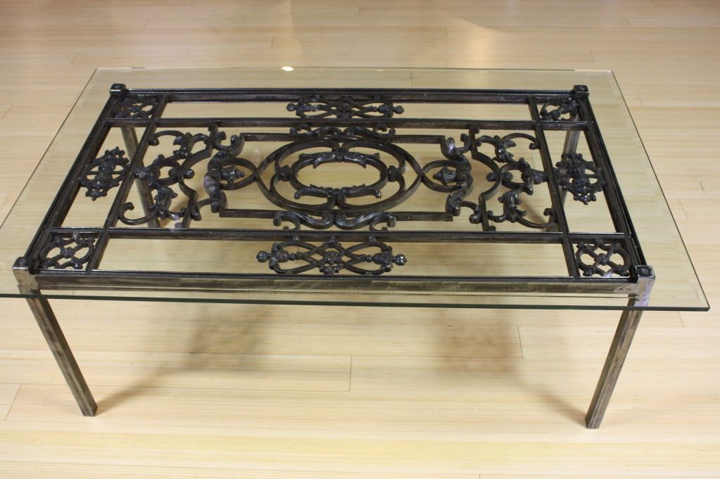 Recent Aged Black Iron Coffee Tables With Regard To Wrought Iron Coffee Table Design Images Photos Pictures (View 9 of 20)