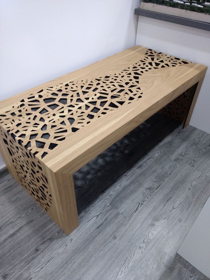 Recent Wood Veneer Coffee Tables In Contemporary Cnc Tech (View 7 of 20)