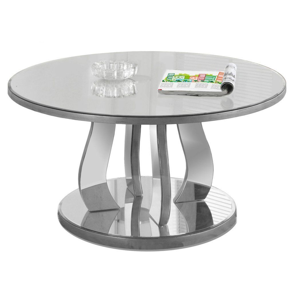 Round Silver Coffee Table (View 14 of 20)