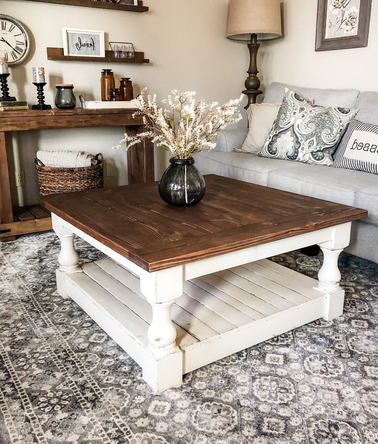 Rustic Baluster Farmhouse Coffee Table Special Walnut Regarding Current Rustic Espresso Wood Coffee Tables (Gallery 15 of 20)
