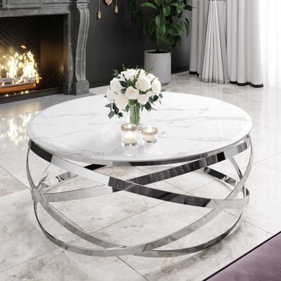 Sale Regarding Latest Marble And White Coffee Tables (View 6 of 20)