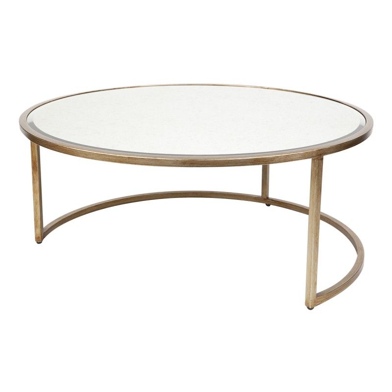 Featured Photo of 2024 Latest Antique Gold Nesting Coffee Tables