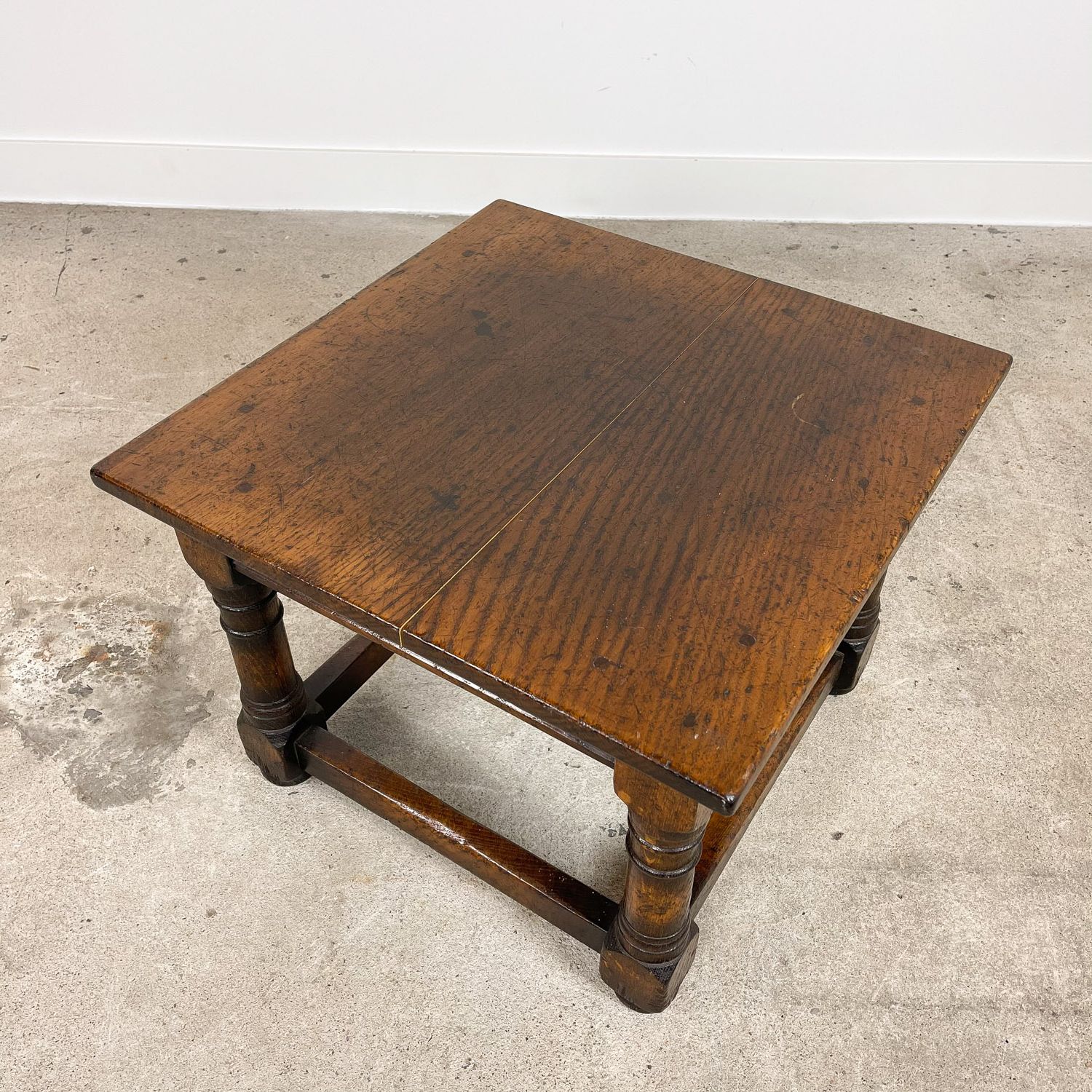 Small Square Oak Coffee Table (Gallery 15 of 20)