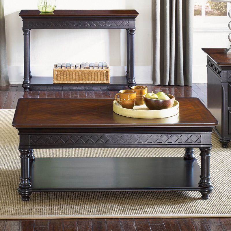 St. Ives Rectangular Coffee Table – Chocolate And Cherry In Most Current Cocoa Coffee Tables (Gallery 1 of 20)