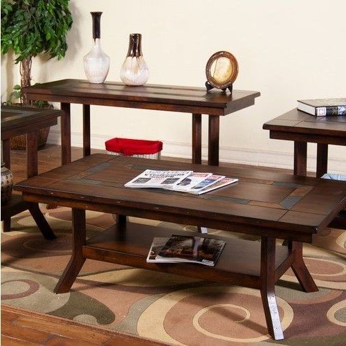 Sunny Designs – Santa Fe Dark Chocolate Coffee Table With Well Known Cocoa Coffee Tables (View 5 of 20)
