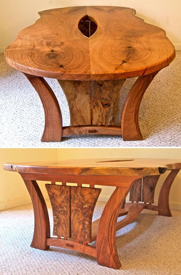 Tables – Live Edge Mesquite And Pecan Coffee Table For Most Recently Released Warm Pecan Coffee Tables (View 14 of 20)