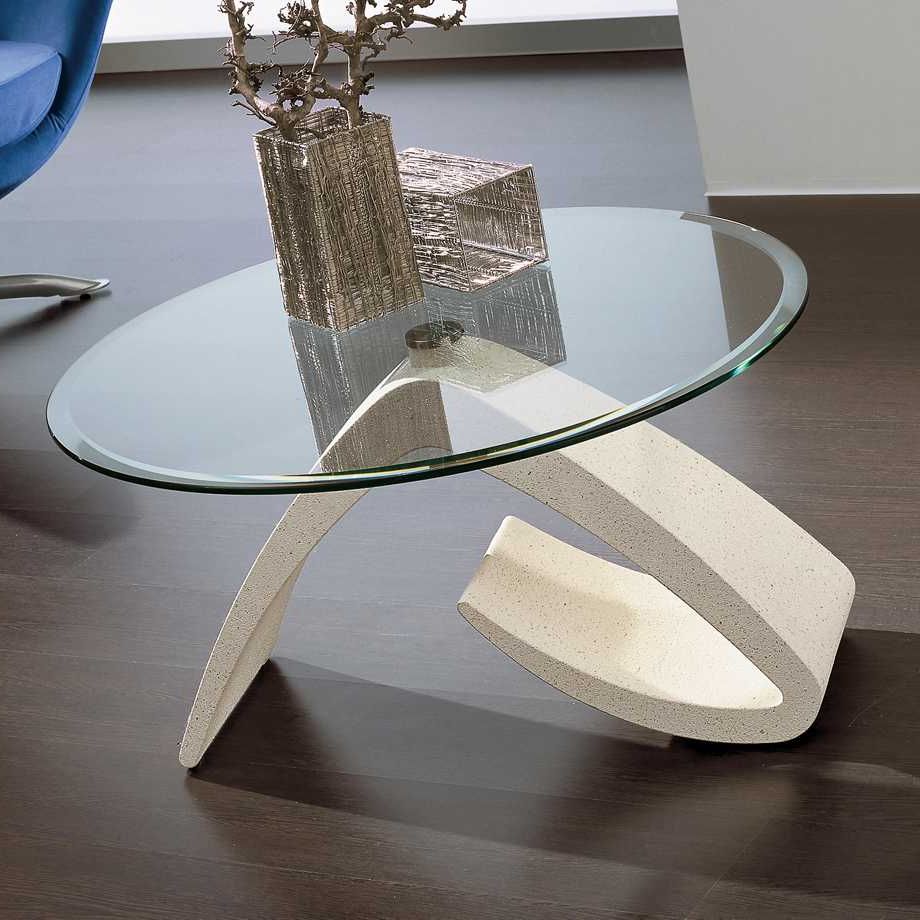 Terrence White Faux Marble Coffee Table – Diotti In Well Known White Stone Coffee Tables (View 1 of 20)