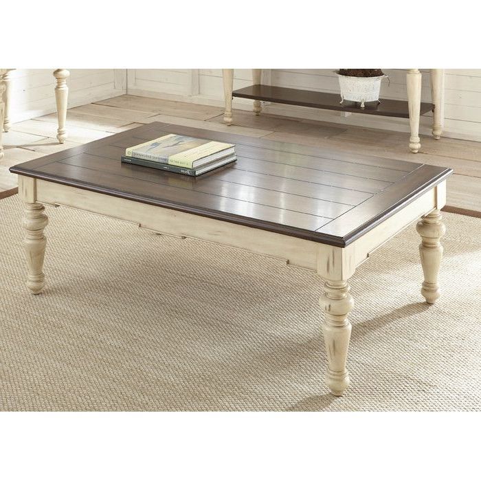 The Anita Coffee Table Features French Cottage Styling In Intended For Current Warm Pecan Coffee Tables (View 3 of 20)