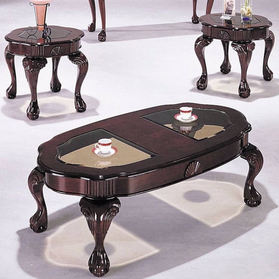 The Pertaining To Well Liked Espresso Wood And Glass Top Coffee Tables (View 6 of 20)