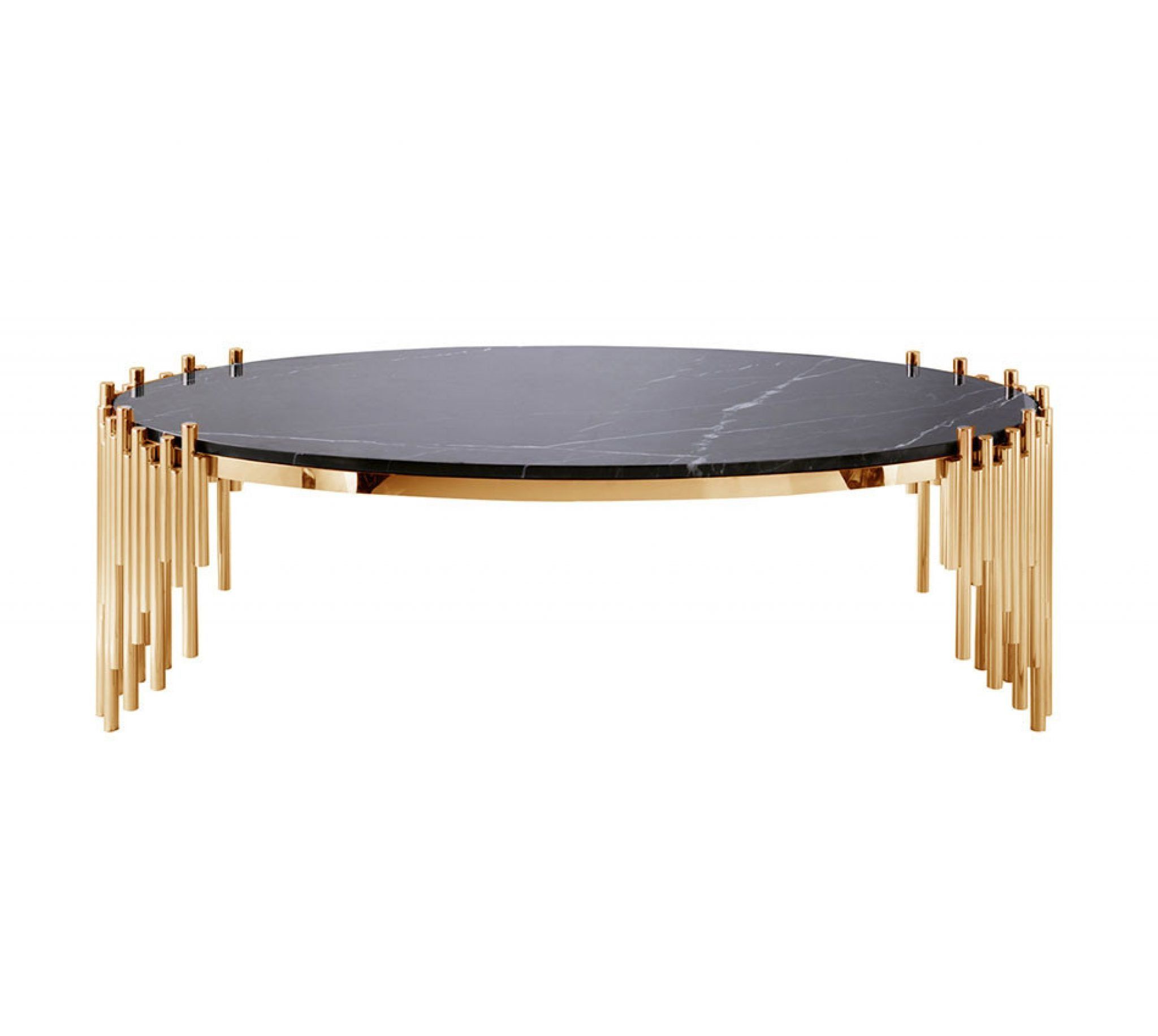 Trendy Black And Gold Coffee Tables Throughout Black And Gold Small Coffee Table ⋆ Luxury Antonovich Home (View 6 of 20)