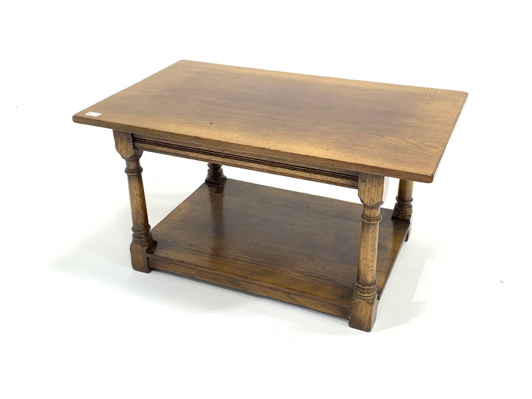 Trendy Honey Oak And Marble Coffee Tables Intended For Titchmarsh And Goodwin Style Honey Oak Coffee Table (Gallery 1 of 20)