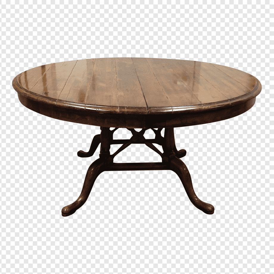 Trendy Leaf Round Coffee Tables In Drop Leaf Table Dining Room Matbord Furniture, A Wooden (View 9 of 20)