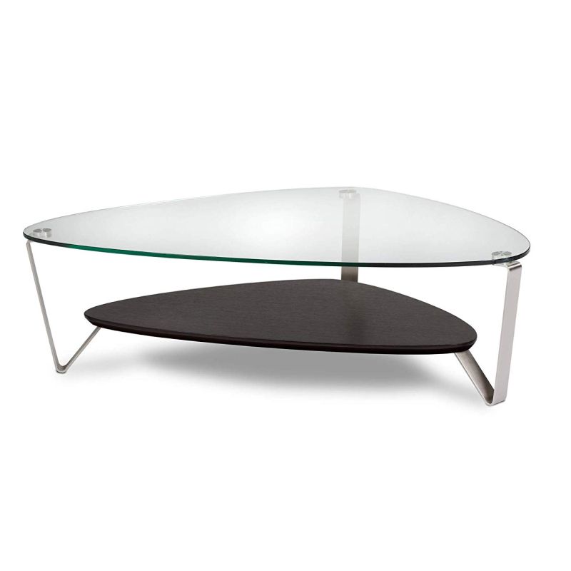 Trendy Triangular Coffee Tables With Bdi Dino 1343 Large Soft Triangular Coffee Table (View 9 of 20)
