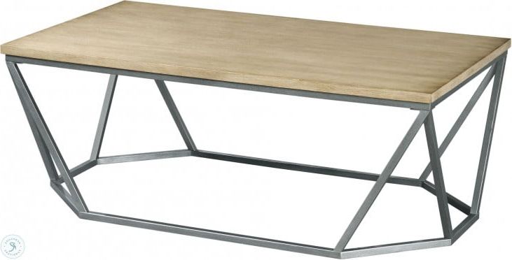 Trillion Natural Oak Rectangular Cocktail Table From Intended For Well Liked Natural And Black Cocktail Tables (View 15 of 20)