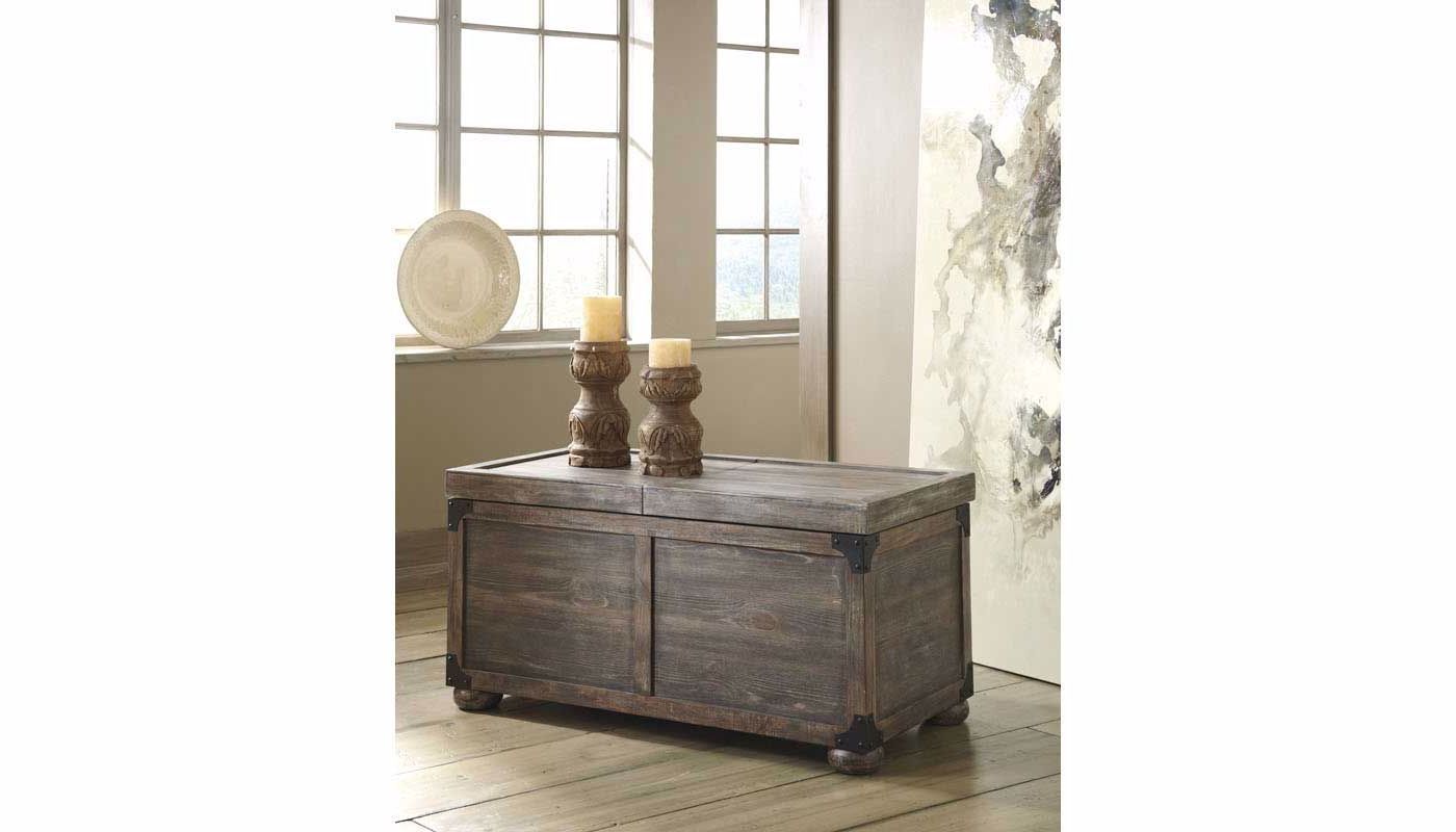 Vennilux Storage Trunk Cocktail Table – Home Zone For Most Up To Date Walnut Wood Storage Trunk Cocktail Tables (View 11 of 20)