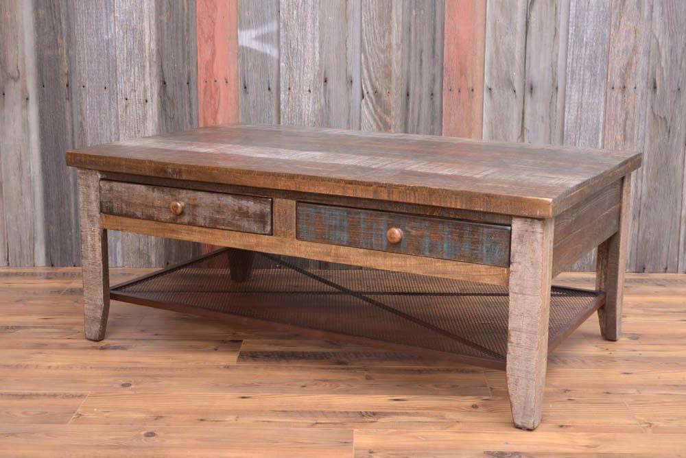 Vintage Coffee Table – Back At The Ranch Furniture Throughout Most Popular Smoked Barnwood Cocktail Tables (View 13 of 20)