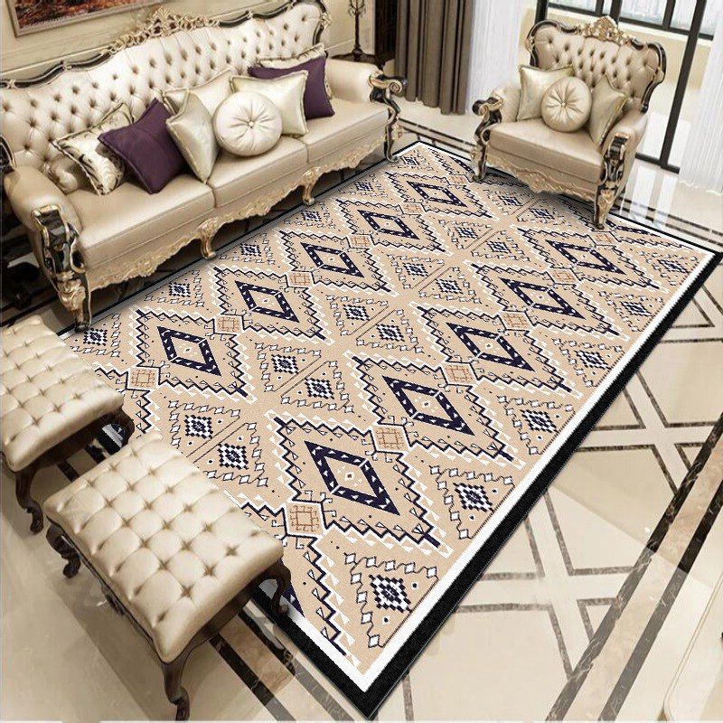 Waliicorners Carpet Fashion Black Yellow Snake Pattern Rug With Regard To 2020 Yellow And Black Coffee Tables (View 10 of 20)