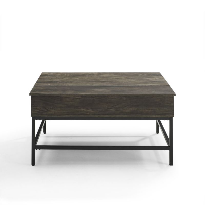 Well Known Matte Black Coffee Tables Intended For Crosley Furniture – Jacobsen Lift Top Storage Coffee Table (View 12 of 20)