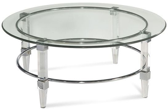 Well Known Mirrored And Chrome Modern Cocktail Tables With Bassett Mirror 2929 120ec Model 2929 120 Thoroughly Modern (Gallery 18 of 20)