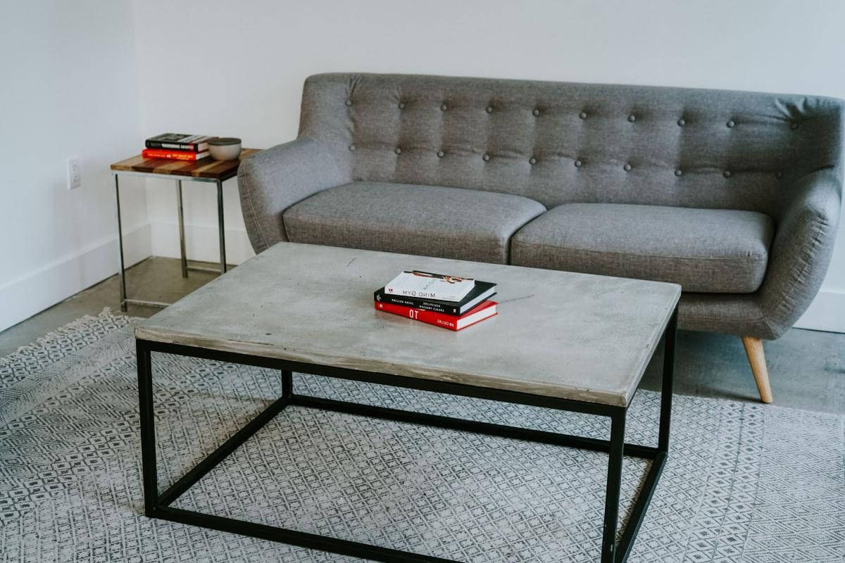 Well Known Modern Concrete Coffee Tables In Diy Modern Concrete Coffee Table – John Malecki (Gallery 20 of 20)