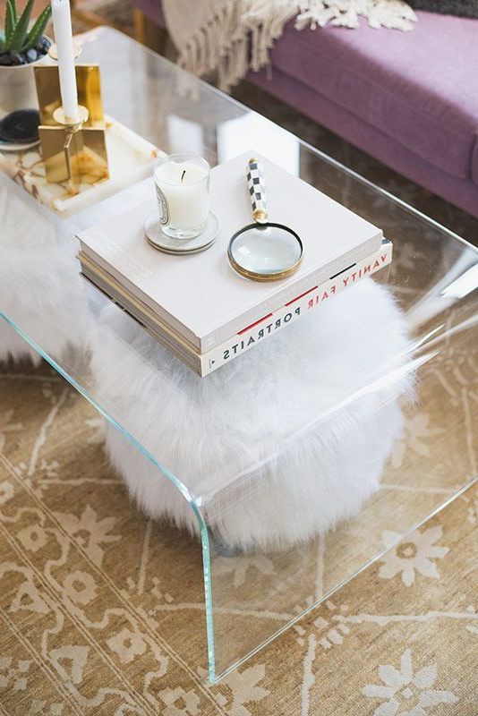 Well Known Silver And Acrylic Coffee Tables With 33 Lucite And Acrylic Furniture Ideas For Modern Spaces (Gallery 15 of 20)